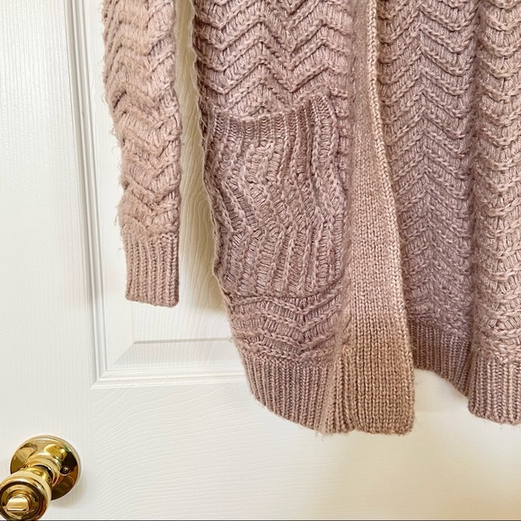 Mossimo Chevron Stitch Open Front Cardigan - Picture 5 of 13